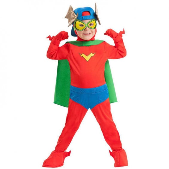 Disfraz Infantil Superthings Kid Fury Talla 6-7 Años