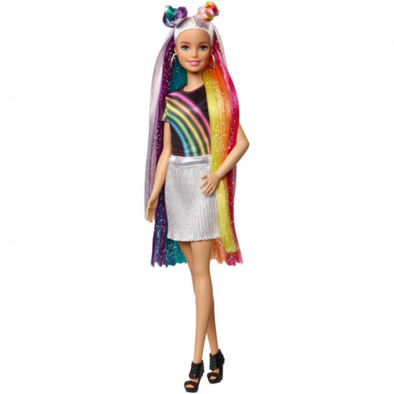 Barbie Fashion & Beauty Pelo Arcoiris