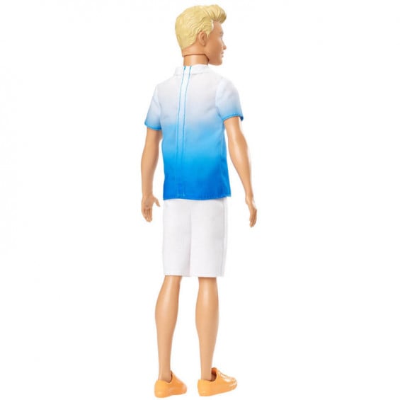Barbie Ken Fashionista con Camiseta Azul y Pantalón Blanco