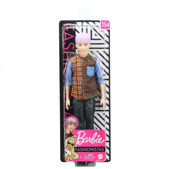 Barbie Ken Fashionista con Pelo Morado