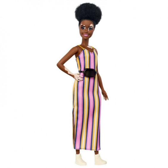 Barbie Fashionista Vestido de Rayas