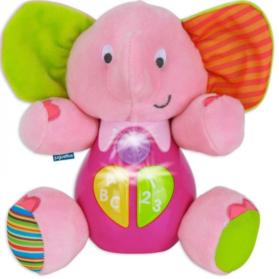 Bebé Vip Mi Elefante Inteligente Rosa