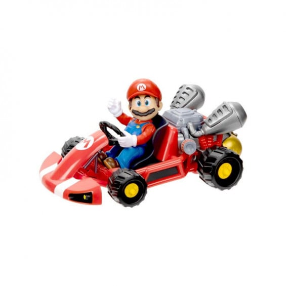 Super Mario Bros La Película Karts Con Mini Figura Varios Modelos