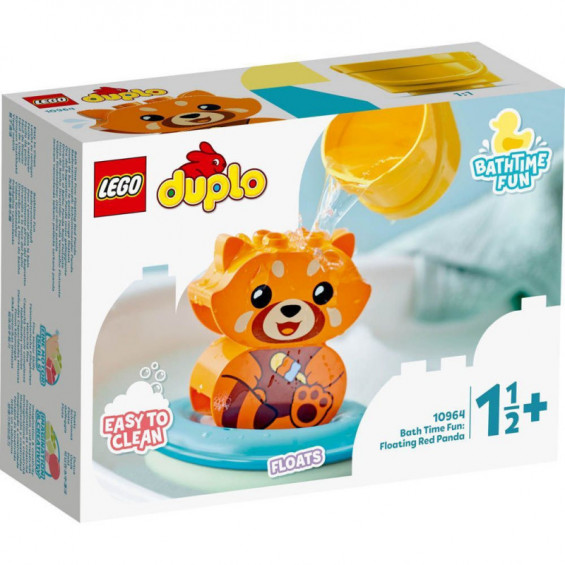 LEGO Duplo Diversión en el Baño: Panda Rojo Flotante - 10964