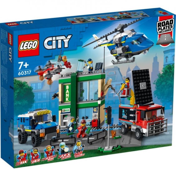 LEGO City Persecución Policial en el Banco - 60317