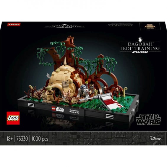 LEGO Star Wars Diorama: Entrenamiento Jedi en Dagobah - 75330