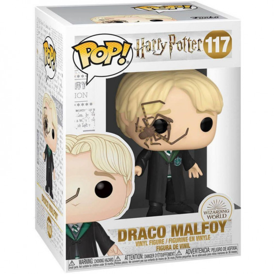 Funko Pop! Harry Potter Figura de Vinilo Malfoy con Araña