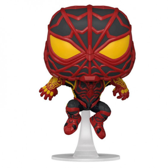Funko Pop! SPIDER-MAN Miles Morales Figura de Vinilo Miles Morales S.T.R.I.K.E Suit