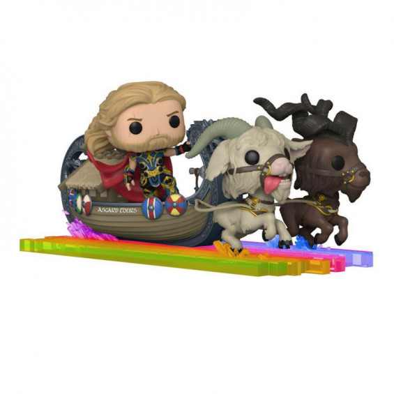 Funko Pop! Rides Thor Figura de Vinilo Goat Boat con Thor Toothgnasher & Tootthgrinder