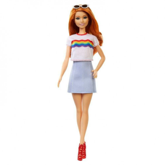 Barbie Fashionista Camiseta Arcoiris