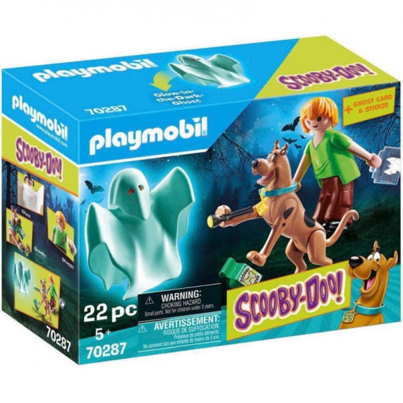 Playmobil SCOOBY-DOO! Scooby & Shaggy con Fantasma - 70287