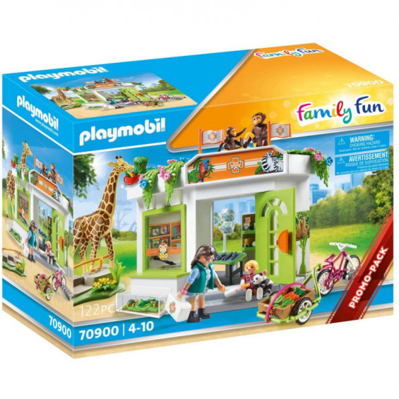 Playmobil Family Fun Consulta Veterinaria en el Zoo - 70900