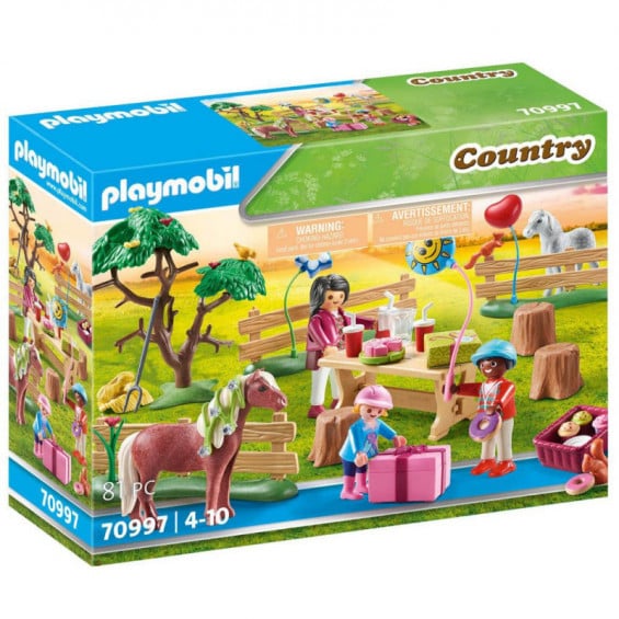 Playmobil Country Fiesta de Cumpleaños en la Granja - 70997