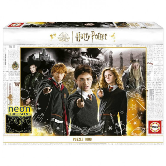 Puzzle 1000 Piezas Harry Potter Neón