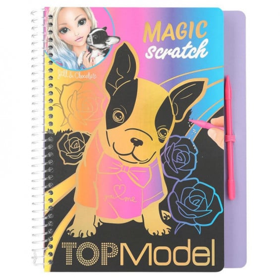 TOP Model Magic-Scratch Book