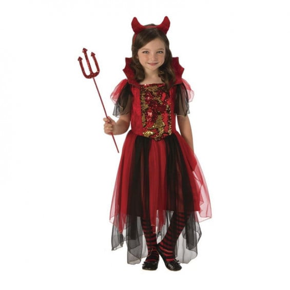 Disfraz Infantil Diablesa Mágica Talla M (5-7 Años)