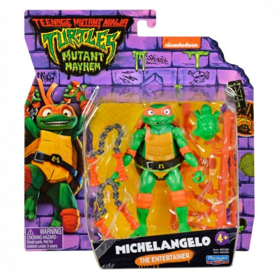 Tortugas Ninja Figura Michelangelo