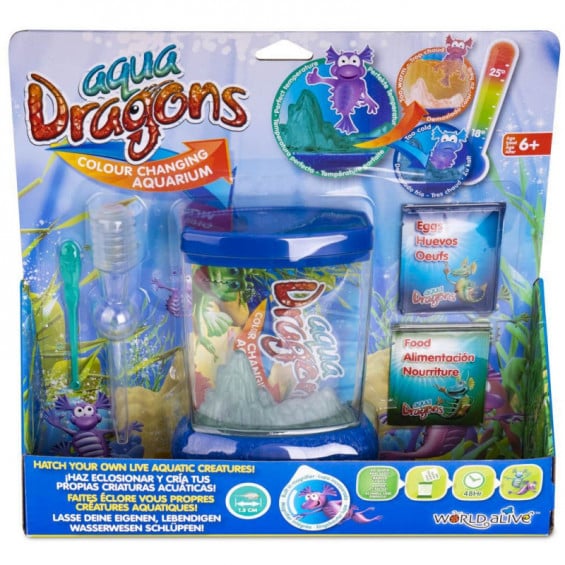 Aqua Dragons Colour Changing in Tray
