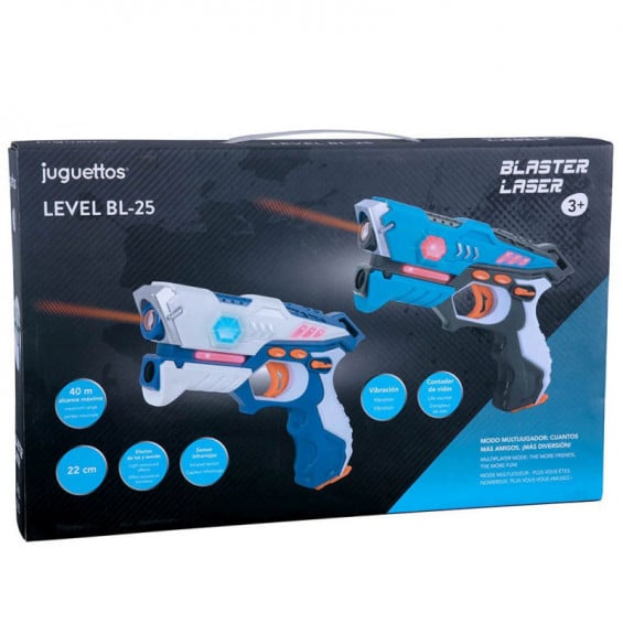 Juguettos Blaster Láser Level BL-25 V