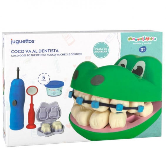 Manualidedos Coco Va Al Dentista Pasta De Modelar