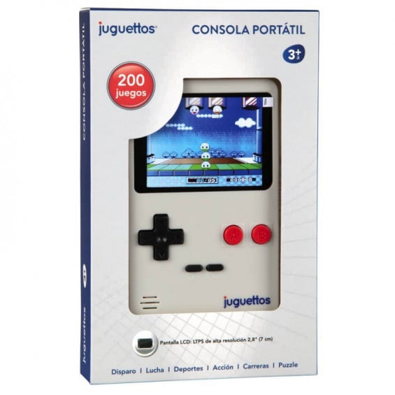 Juguettos Consola Portátil 200 Juegos