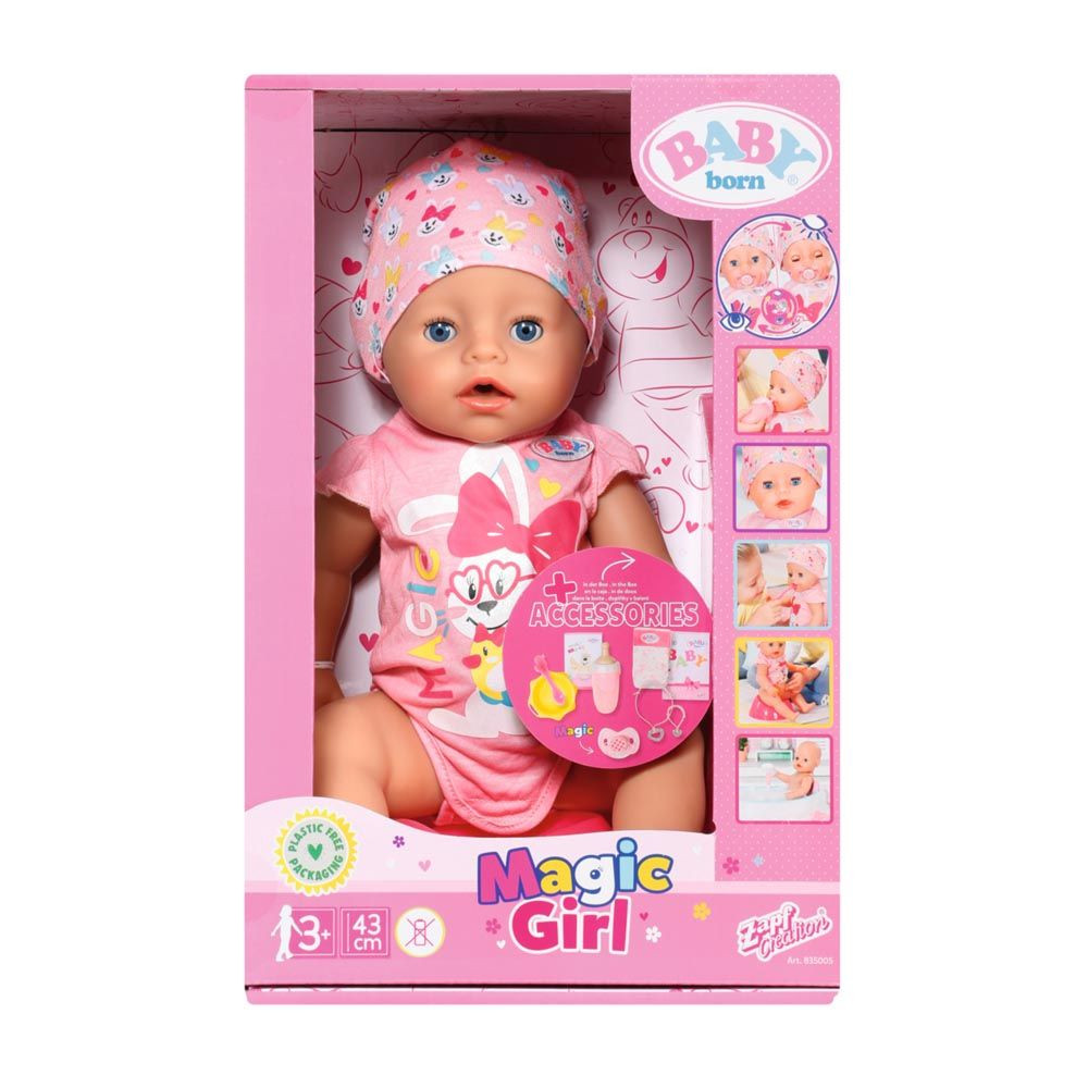 Baby Born Magic Girl 43 cm - Juguettos