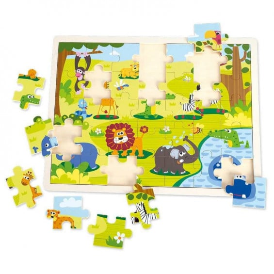 Nenittos Puzzle Animales Selva 35 Piezas
