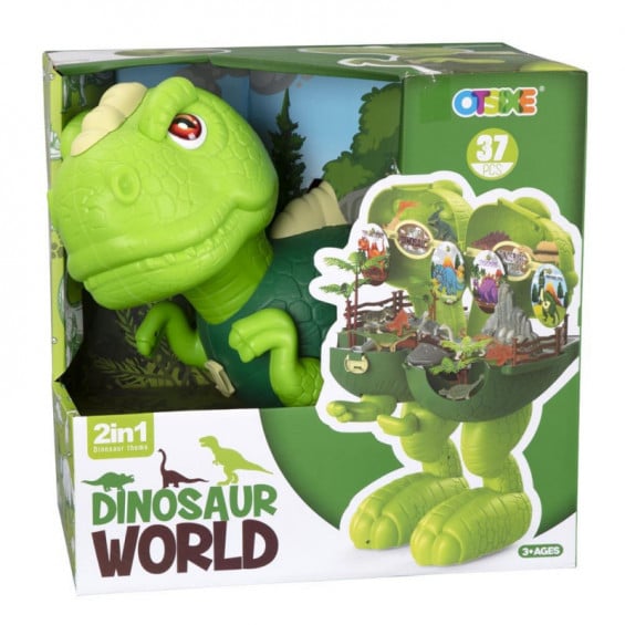 Dinosaurio Mini Mundo Dinos 37 Piezas