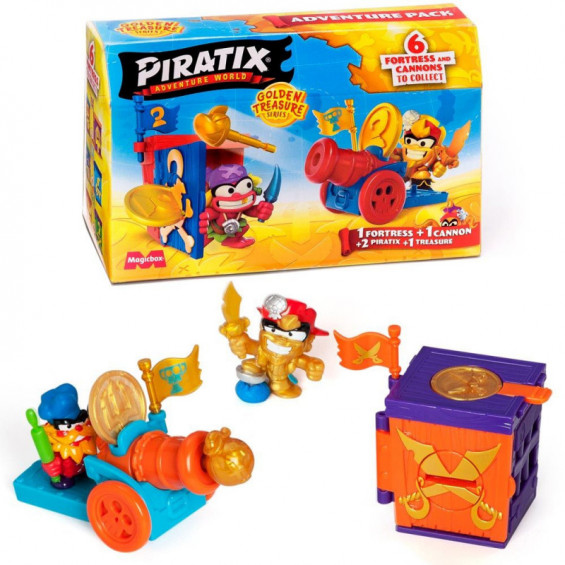 Piratix Golden Trasure Adventura Pack Varios Modelos