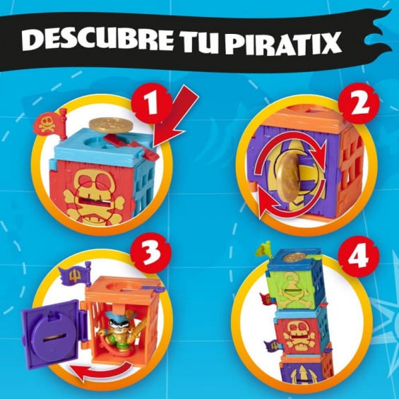 Piratix Golden Trasure Adventura Pack Varios Modelos