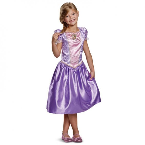 Disfraz Infantil Disney Princess Rapunzel Talla 5-6 Años