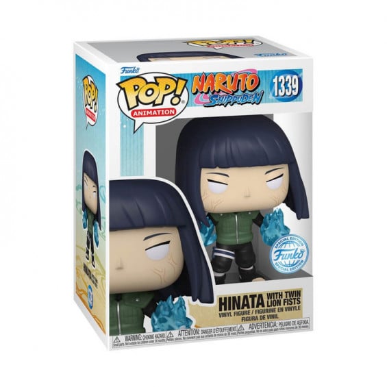 Funko Pop! Animation Naruto Shippuden Figura De Vinilo Hinata Con Puños Gemelos De León Edición Especial