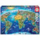 Puzzle 2000 Piezas Símbolos del Mundo
