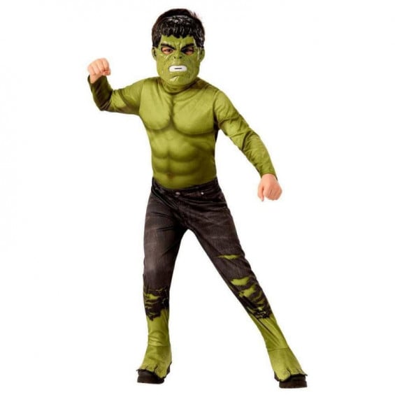 Disfraz Infantil Hulk Endgame Classic Talla M 5-7 Años