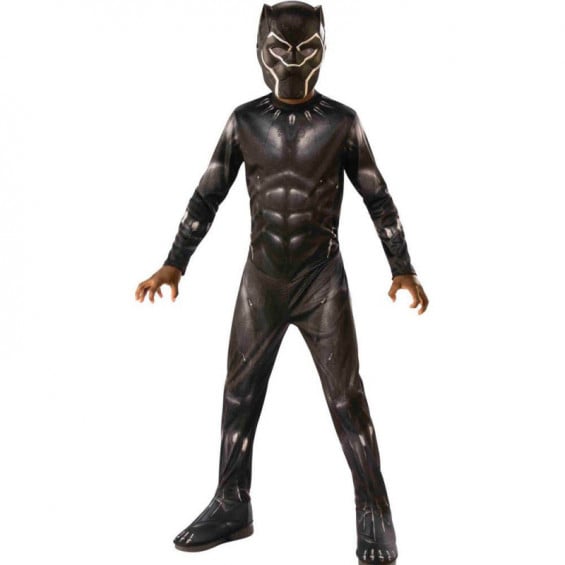 Disfraz Infantil Black Panther Endgame Talla M 5-7 Años