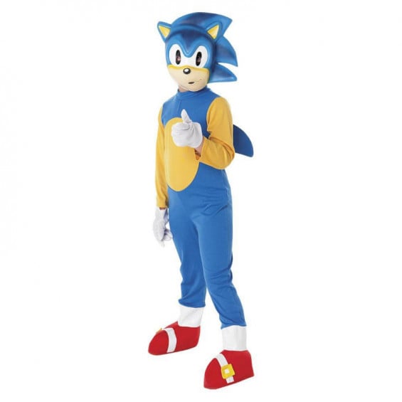 Disfraz Infantil Sonic Classic Talla M 5-6 Años