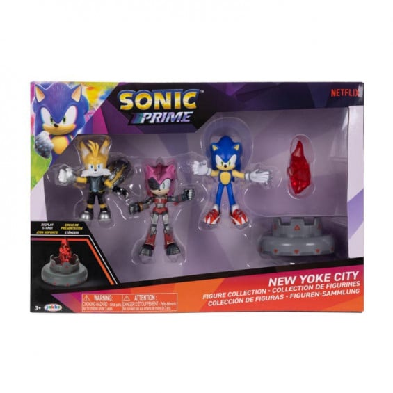 Sonic Prime Multipack 3 Figuras 6 cm