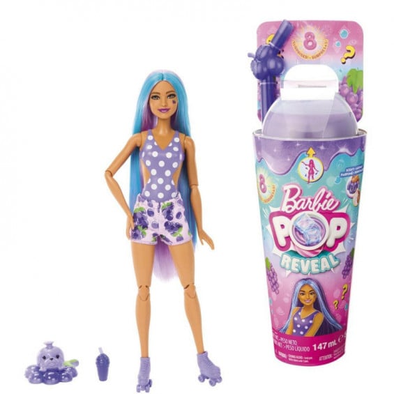 Barbie POP! Reveal Serie Frutas Uva