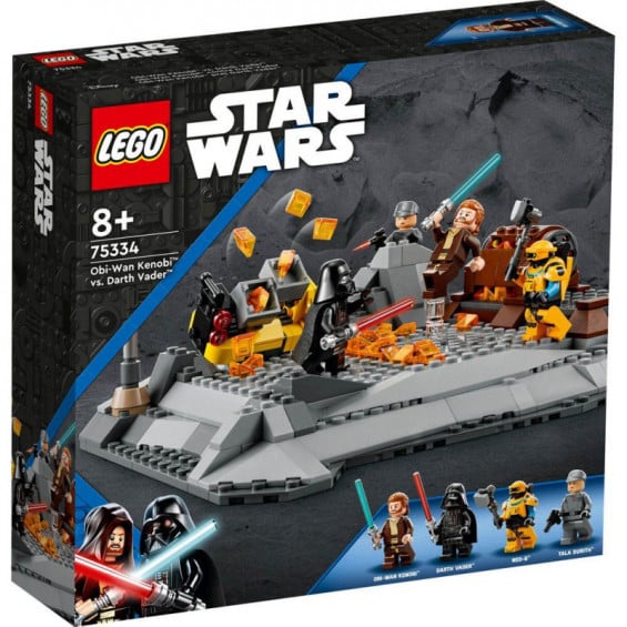 LEGO Star Wars Obi-Wan Kenobi Vs Darth Vader - 75334