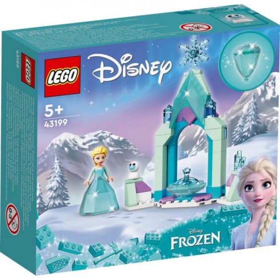 LEGO Disney Frozen Patio del Castillo de Elsa - 43199