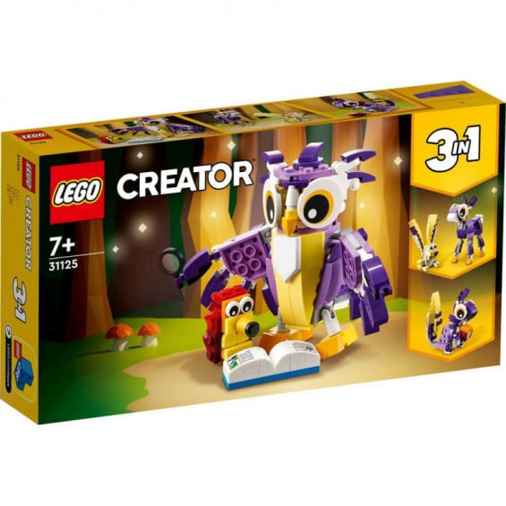 LEGO Creator Criaturas Fantásticas del Bosque - 31125
