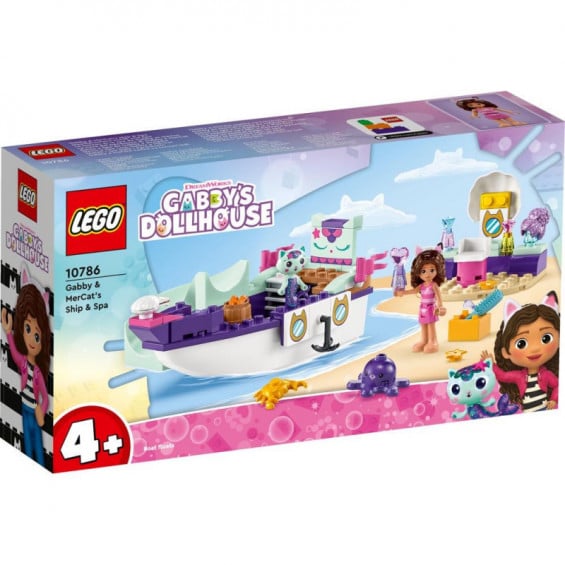 LEGO La Casa De Muñecas De Gabby Barco Y Spa De Gabby Y Siregata - 10786
