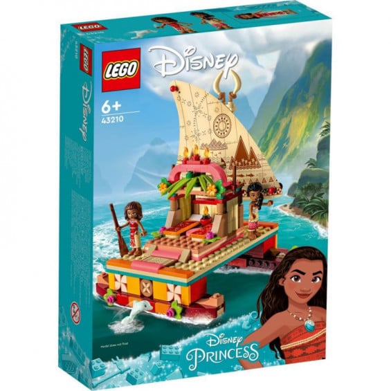 LEGO Disney Princess Barco Aventurero de Vaiana - 43210
