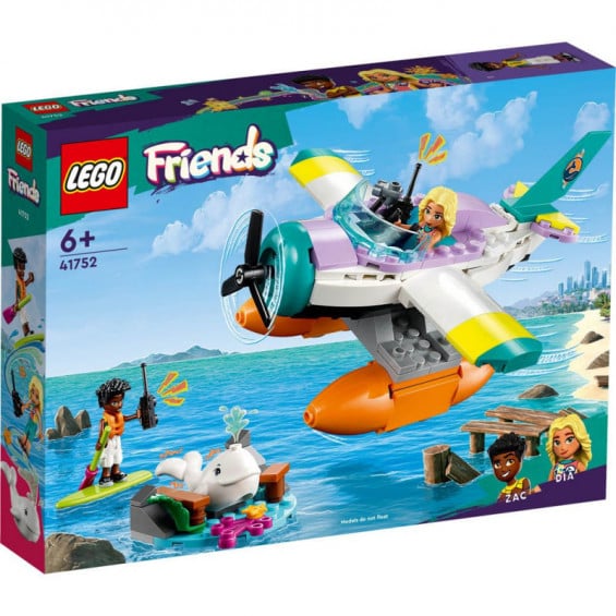 LEGO Friends Avión de Rescate Marítimo - 41752