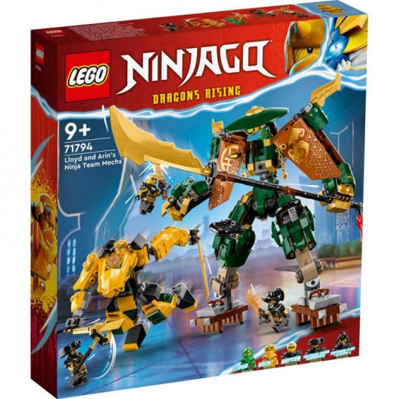 LEGO Ninjago Mecas del Equipo Ninja de Lloyd y Arin - 71794