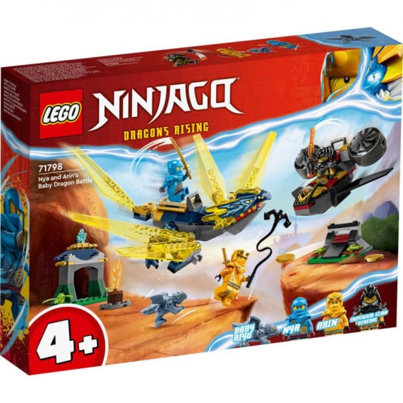 LEGO Ninjago Batalla por el Dragón Bebé de Nya y Arin - 71798