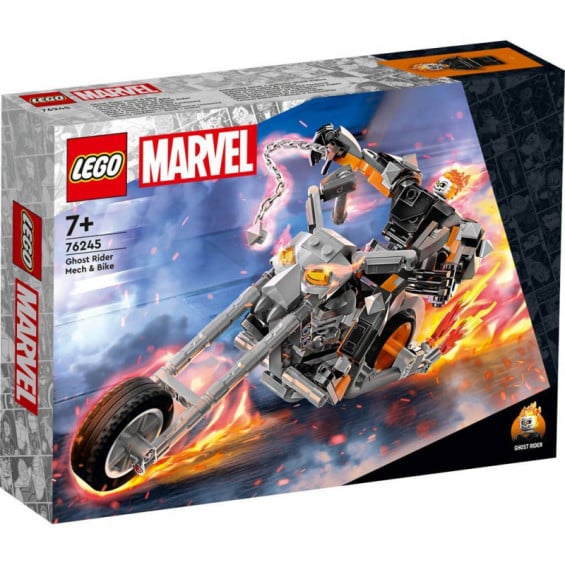 LEGO Súper Héroes Meca Y Moto del Motorista - 76245