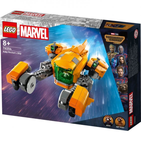 LEGO Súper Héroes Marvel Nave de Baby Rocket - 76254