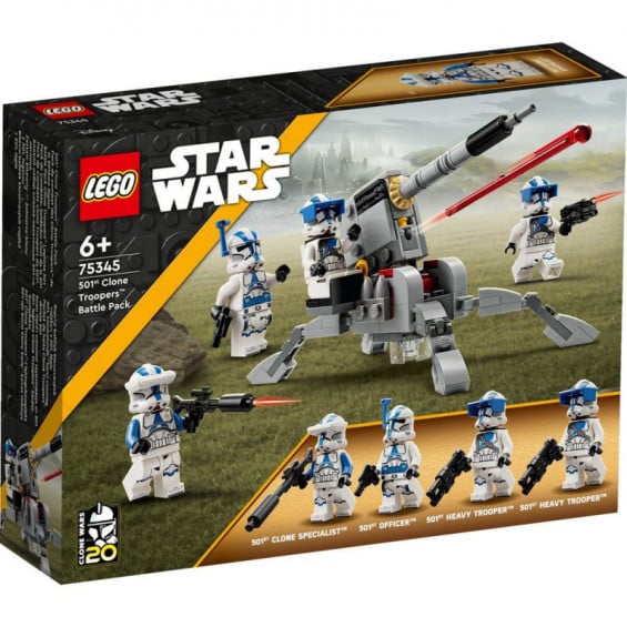 LEGO Star Wars Pack de Combate: Soldados Clon de la 501 - 75345