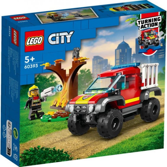 LEGO City Camión de Rescate 4x4 Bomberos - 60393
